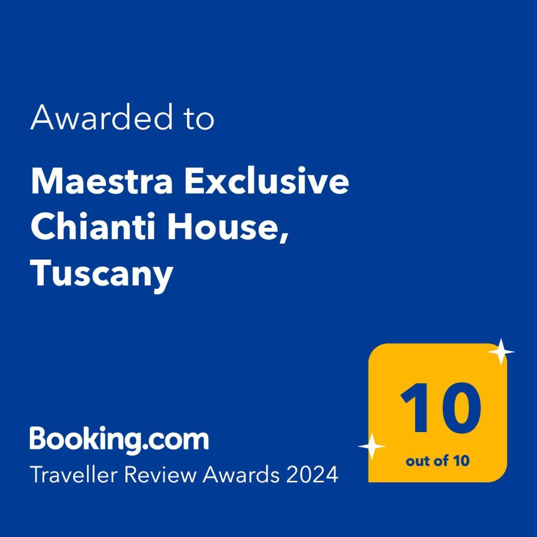 Maestra Exclusive Chianti House, Tuscany ปอจจิบองซี ภายนอก รูปภาพ